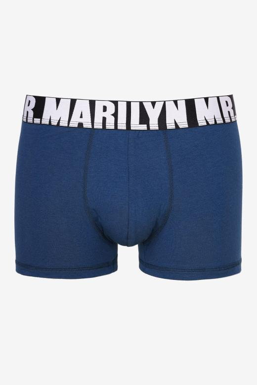 Bokserki męskie z szeroką gumką Letters Boxer Marilyn