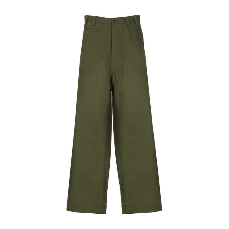 Zielone spodnie Kenzo