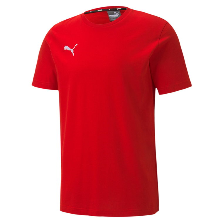 Czerwony T-Shirt Puma Teamgoal 23 Casuals Tee Dorosłych