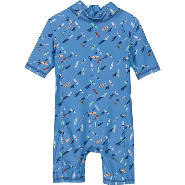 Kombinezon kąpielowy juniorski Baby Suit S/S AOP Color Kids