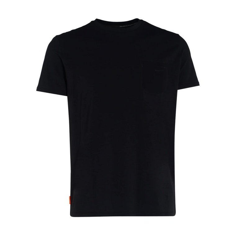 Czarna Koszulka Męska - Ostateczny Komfort i Styl RRD