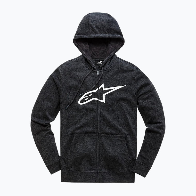 Bluza męska Alpinestars Ageless II Zip Hoodie black/white