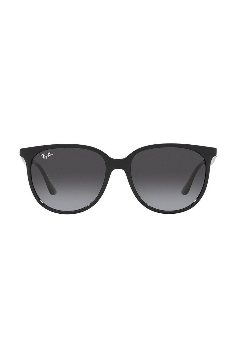 Ray-Ban okulary przeciwsłoneczne damskie kolor czarny 0RB4378