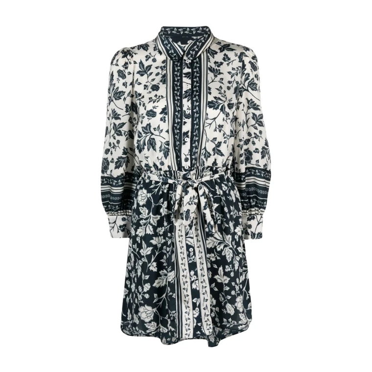 Elegancka Sukienka Midi z Recyklingowanego Poliestru Ba&Sh
