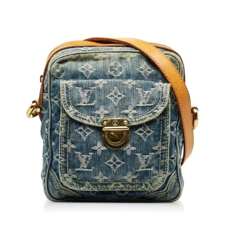 Pre-owned Denim louis-vuitton-bags Louis Vuitton Vintage