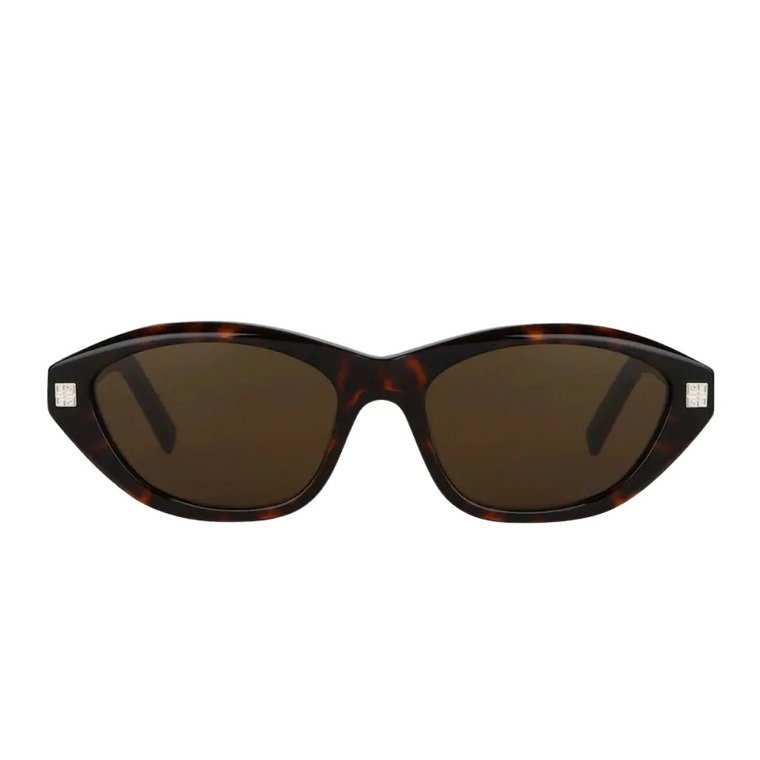 Stylowe okulary przeciwsłoneczne Cat-Eye z brązowymi soczewkami Givenchy