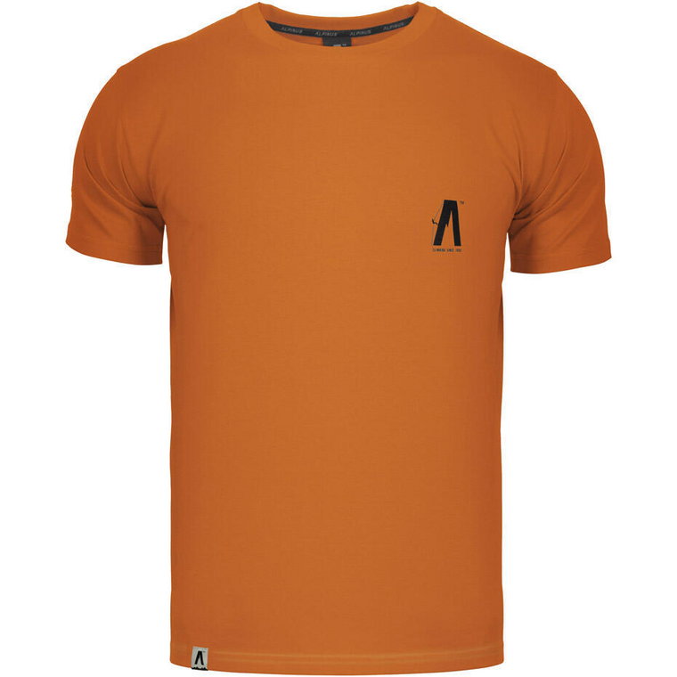 Koszulka trekkingowa męska Alpinus The nose pomarańczowa