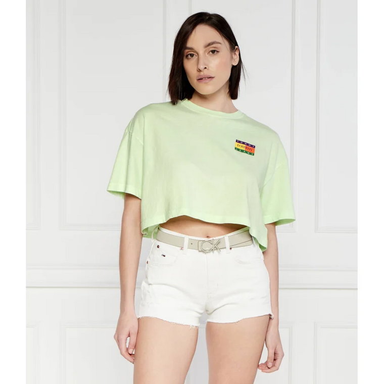 Tommy Jeans T-shirt Summer flag | Cropped Fit