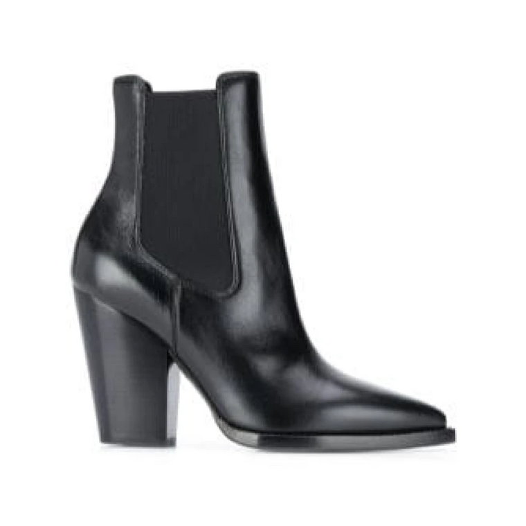 Buty na obcasie Saint Laurent