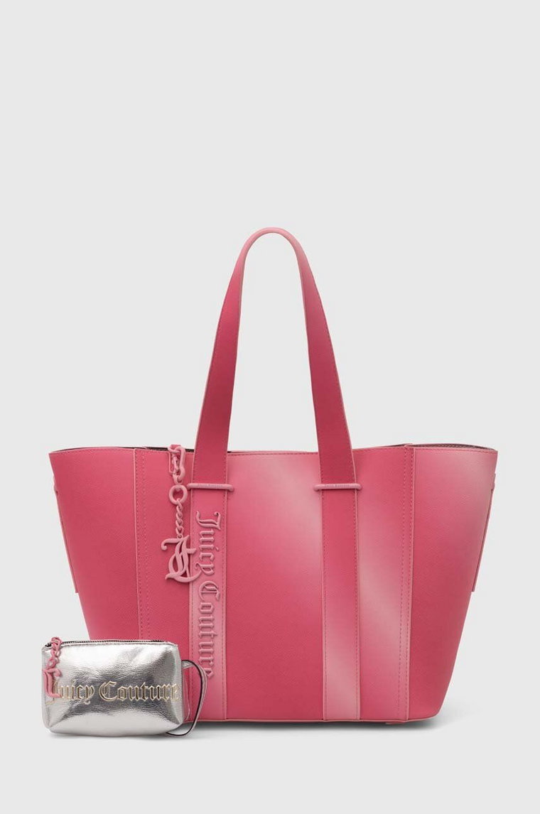 Juicy Couture torebka kolor różowy BEJJM2534WVP