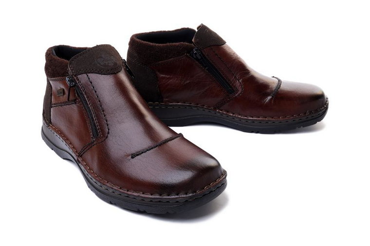 RIEKER TEX 05389-25 brown, botki męskie