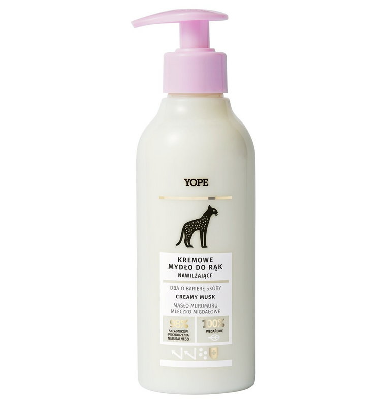 Yope Creamy Musk - kremowe, nawilżające Mydło w płynie 300 ml