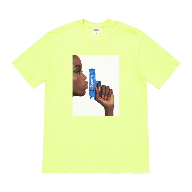 Bright Yellow Water Pistol Tee Limited Edition Supreme