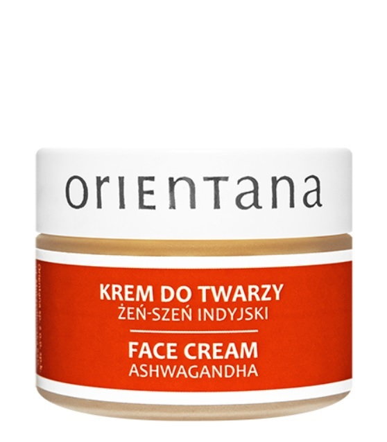 Orientana Krem do twarzy Ashwagandha (Żeńszeń Indyjski)