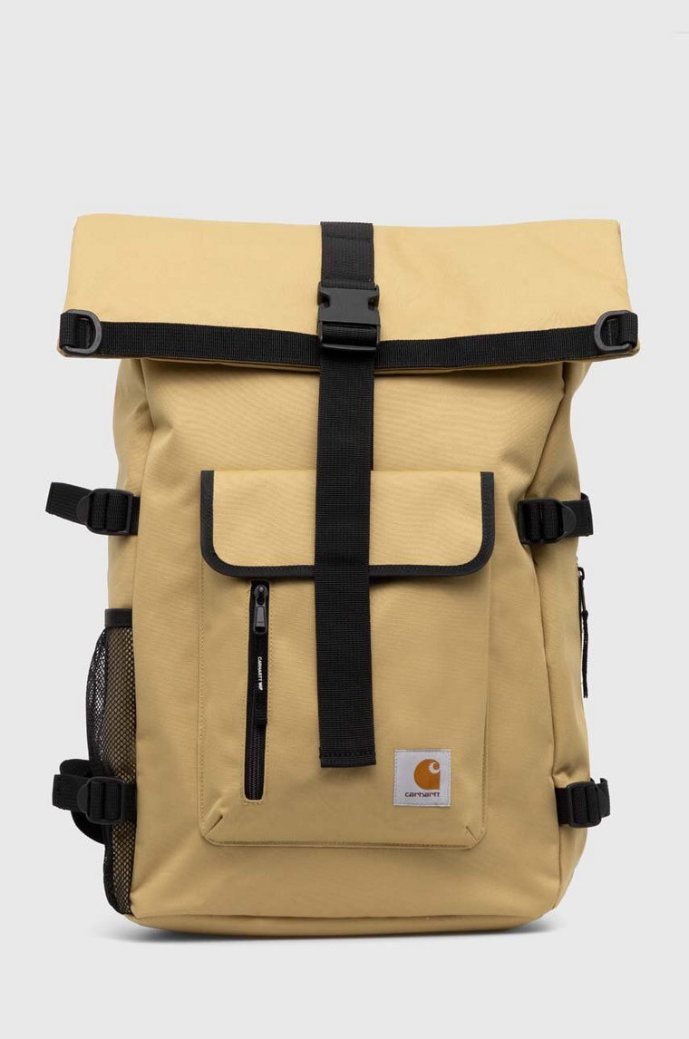 Carhartt WIP plecak Philis Backpack kolor beżowy duży gładki I031575.1YKXX