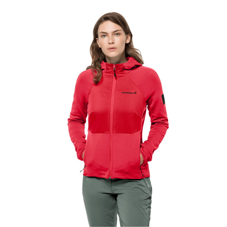 Polar damski TASMAN HYBRID FZ W tulip red - M