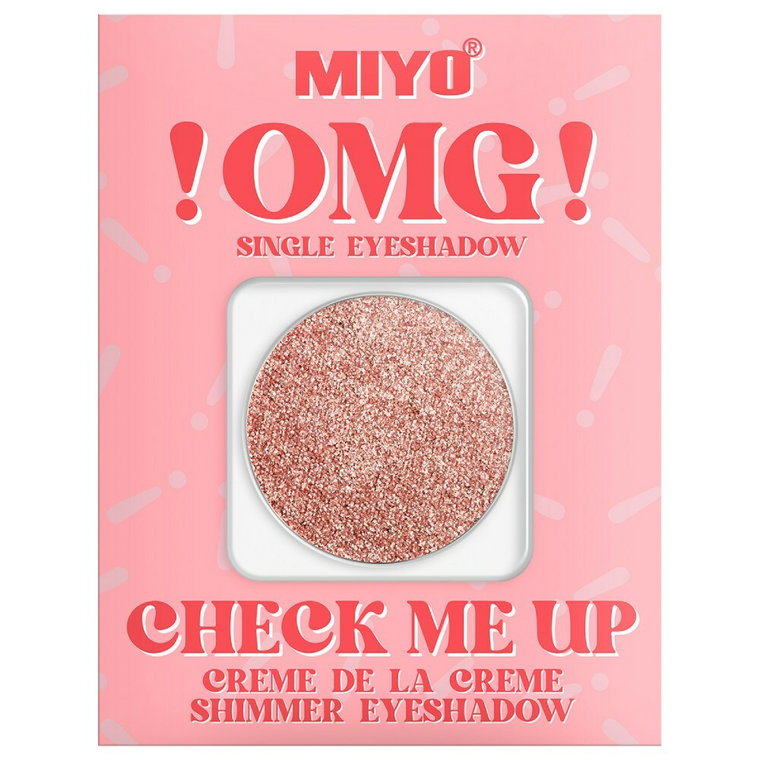 Miyo OMG Check Me Up Creme De La Creme Shimmer Cień do powiek, 27 Lollypop