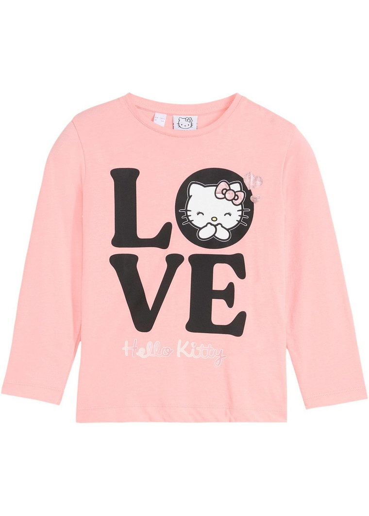 Shirt dziewczęcy z długim rękawem Hello Kitty