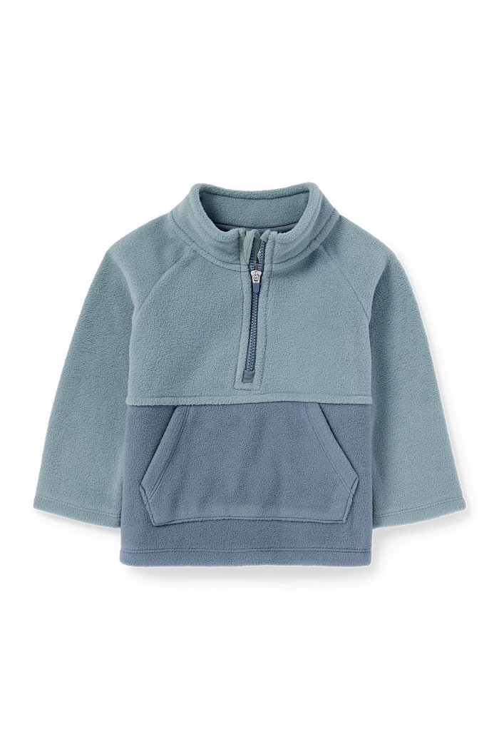 C&A Bluza niemowlęca z polaru, Niebieski, Rozmiar: 74