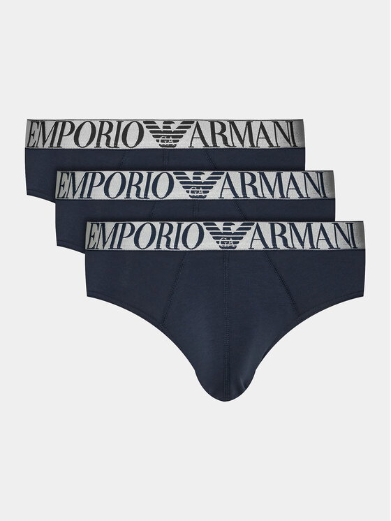 Komplet 3 par slipów Emporio Armani Underwear