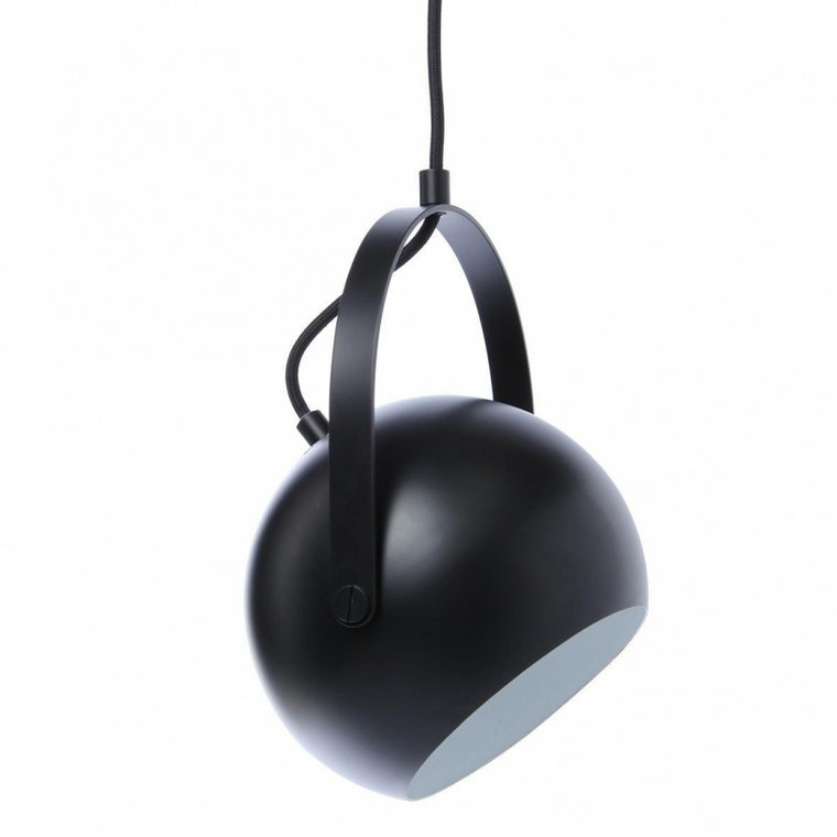 Frandsen lampa wisząca ball w/handle czarny mat kod: 100319