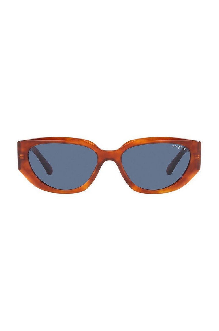 VOGUE okulary przeciwsłoneczne x Hailey Bieber damskie kolor pomarańczowy