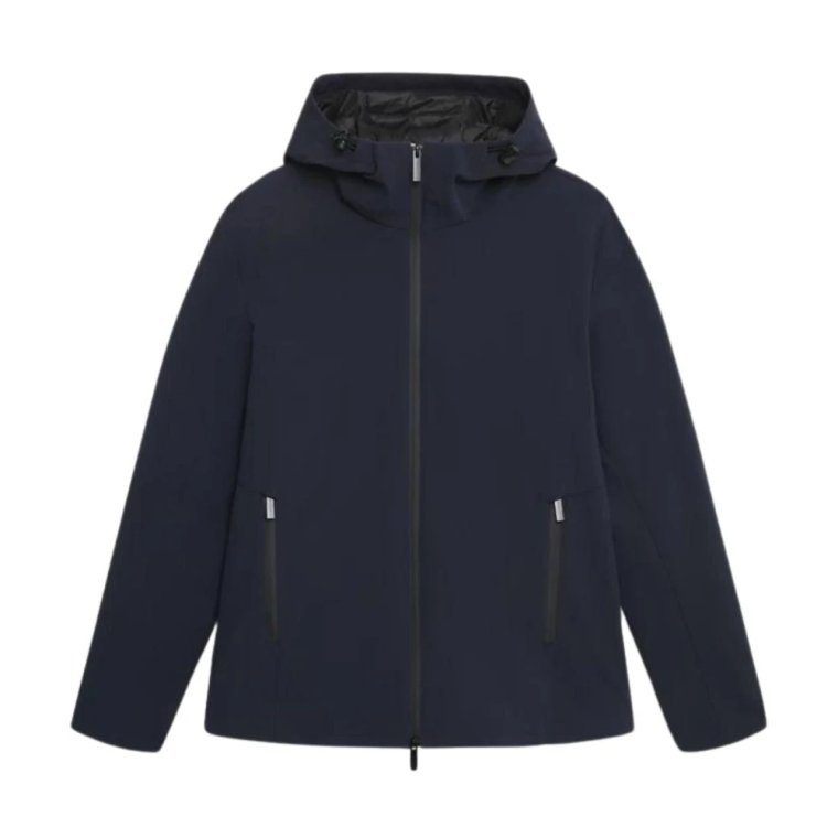 Męska Softshellowa Parka Zimowa Woolrich