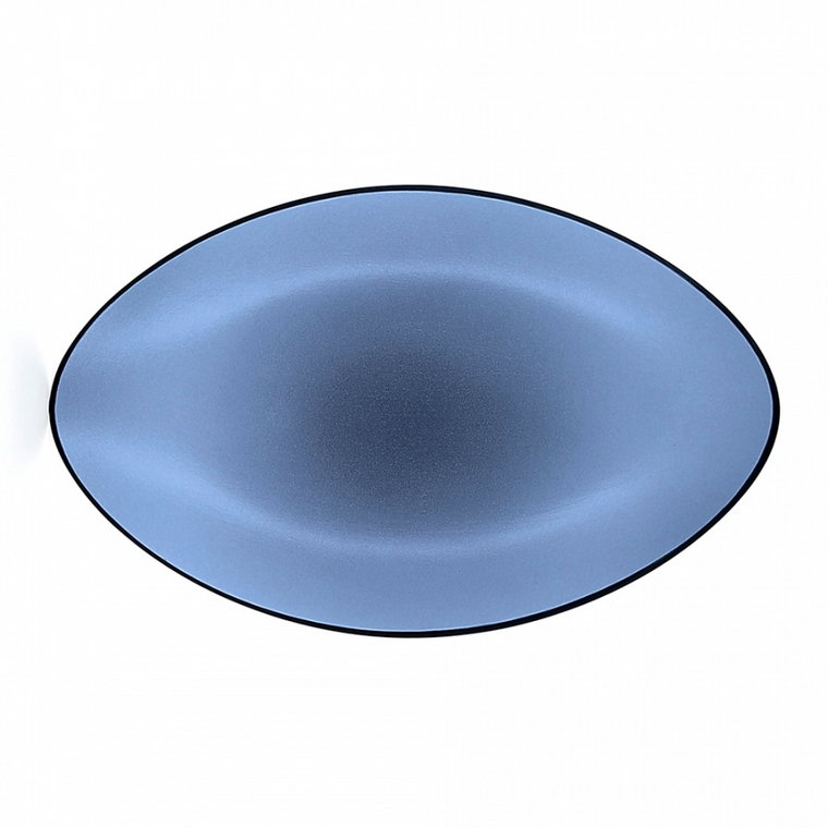 EQUINOXE Talerz owalny 35x22,3 cm, niebieski kod: RV-649556-4
