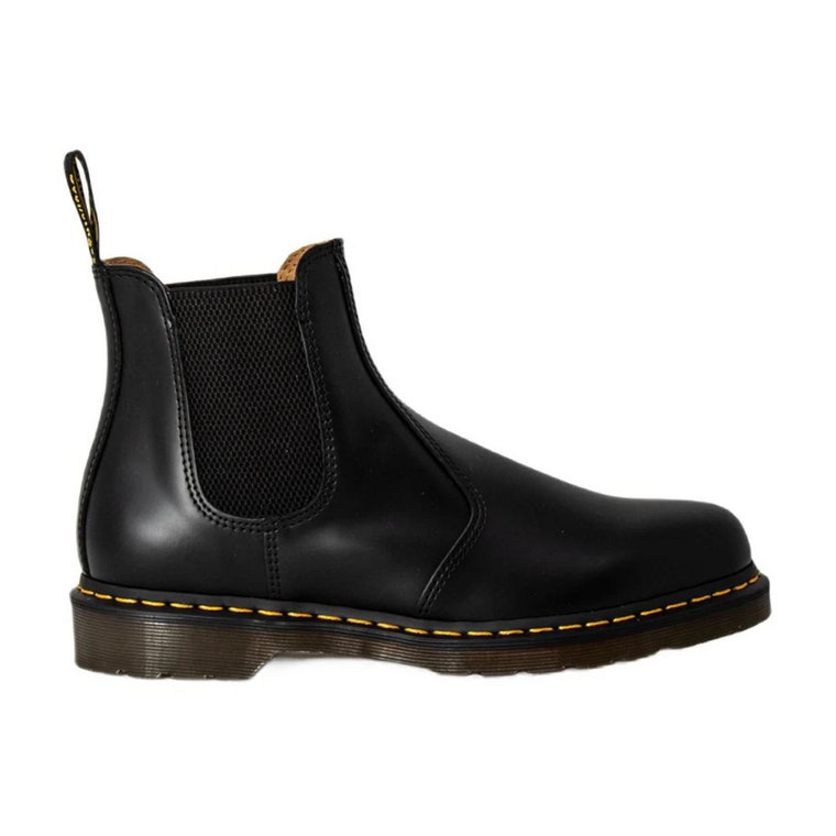 Czarne Buty Męskie na Wiosnę/Lato Dr. Martens