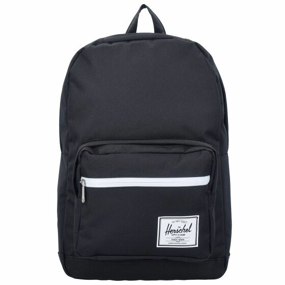 Herschel Plecak Pop Quiz 17 z przegrodą na laptopa 45 cm black-black synthetic leather