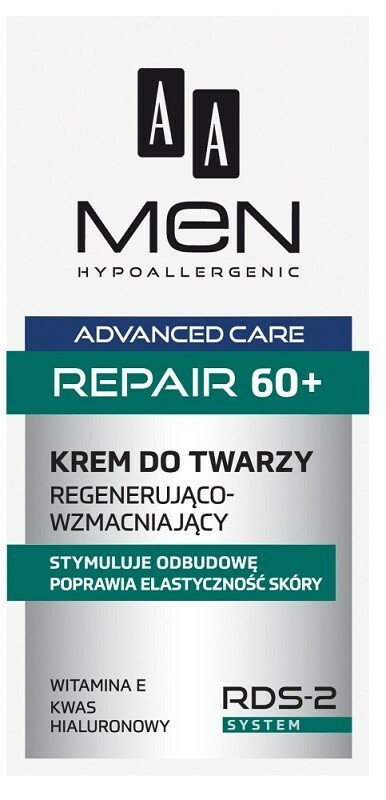 AA Men Advanced Care 60+ - krem do twarzy regenerująco-wzmacniający 50ml