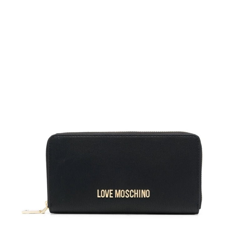 Stylowe Portfele i Etui na Karty Love Moschino