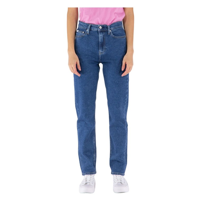Jeansy 5 Kieszeniowe Calvin Klein Jeans