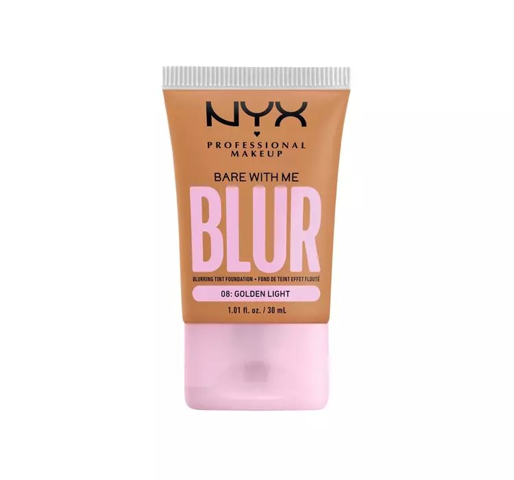 NYX PROFESSIONAL BARE WITH ME BLUR WYGŁADZJĄCY PODKŁAD DO TWARZY 08 GOLDEN LIGHT 30ML