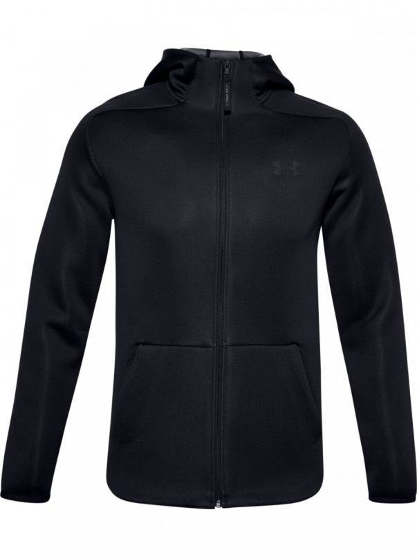 Męska bluza treningowa  UNDER ARMOUR MOVE FZ HOODIE - czarna