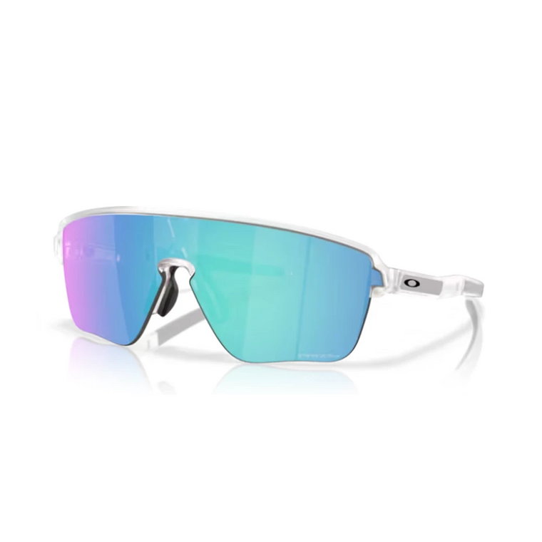 Okulary Corridor SQ Matowy Transparentny Niebieski Oakley