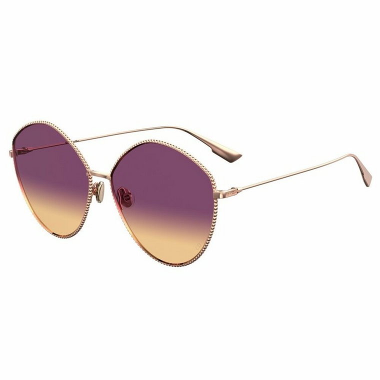 Złote Copp Szare DS Okulary przeciwsłoneczne Dior