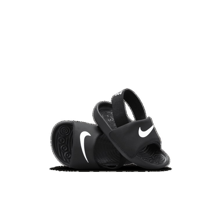 Klapki dla niemowląt/maluchów Nike Kawa - Czerń