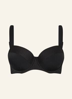 Intimissimi QUEEN OF HEARTS - Triangle bra - schwarz black/black