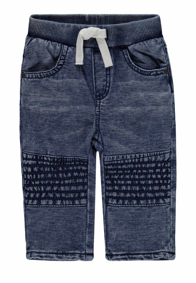 Spodnie jeansowe chłopięce, denim, gwiazdki, Kanz