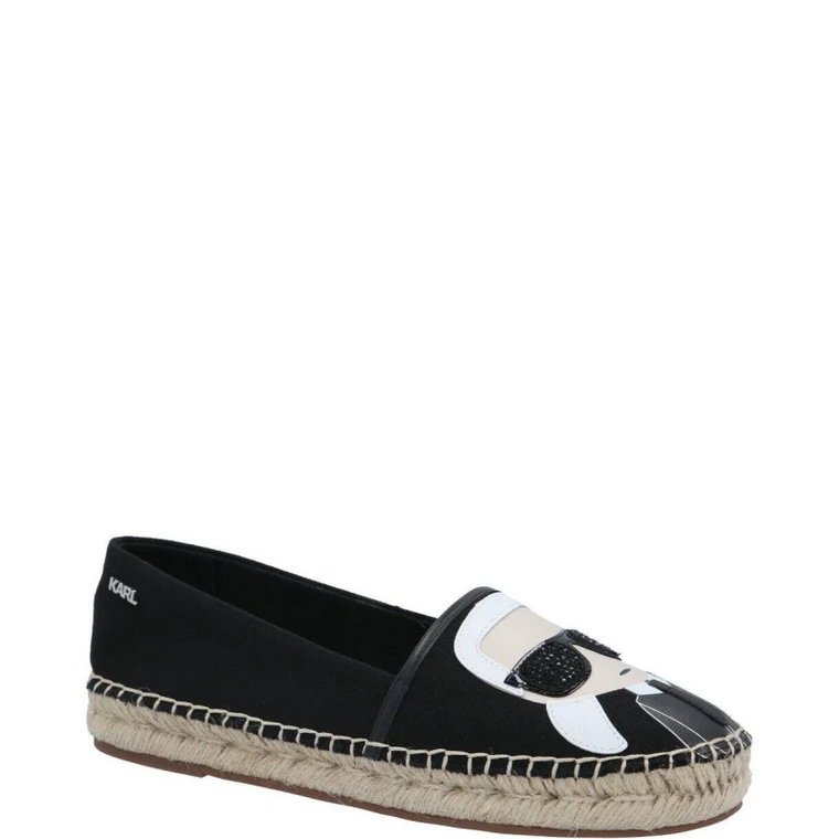 Karl Lagerfeld Espadryle kamini | z dodatkiem skóry