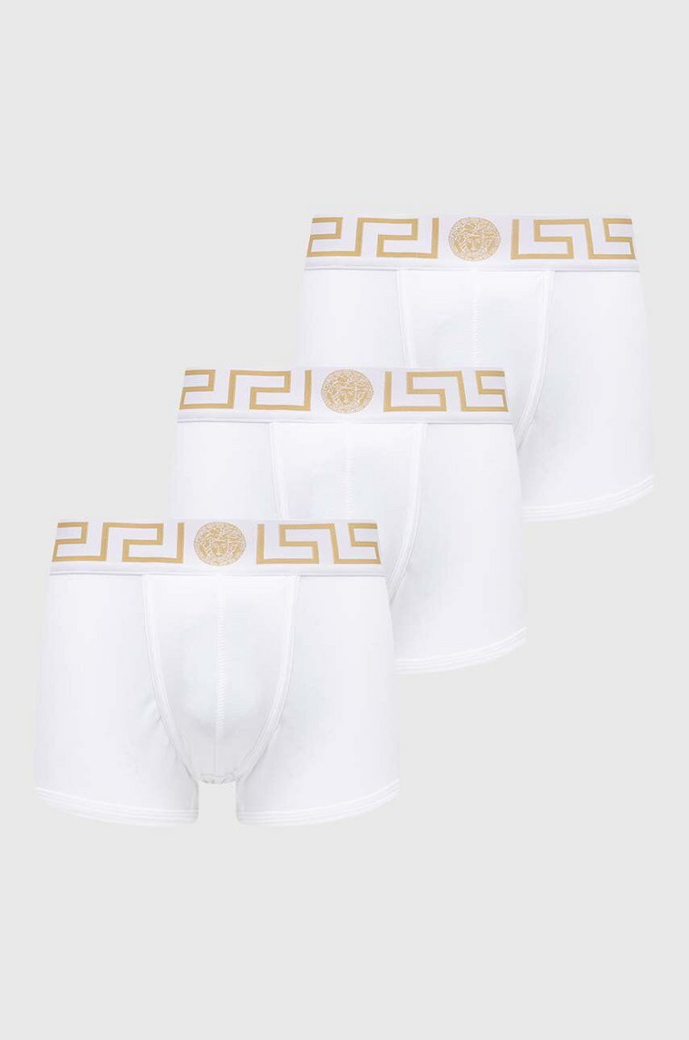 Versace bokserki 3-pack męskie kolor biały AU10326 A232741