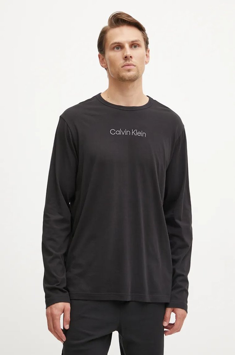 Calvin Klein Underwear t-shirt męskie kolor czarny gładka 000NM2771E