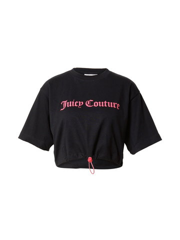 Juicy Couture Sport Koszulka funkcyjna  fuksja / czarny