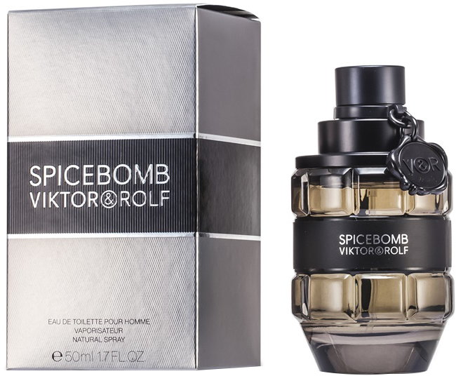 Woda toaletowa męska Viktor & Rolf Spicebomb 50 ml (3605521515629). Perfumy męskie