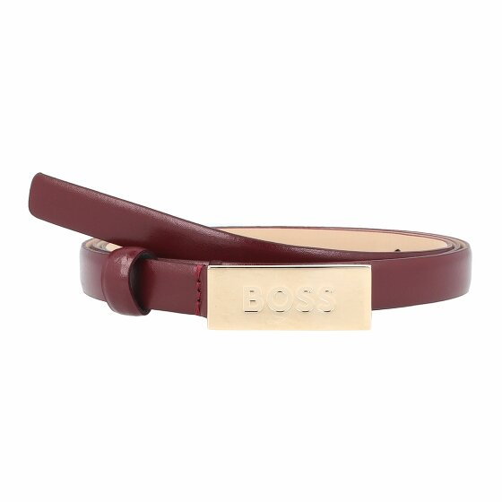 Boss Amber Belt Leather dark red 80 cm