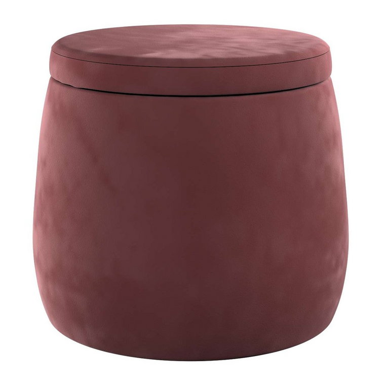 Puf Candy Jar, bordowy, ø40, wys. 40 cm, Posh Velvet