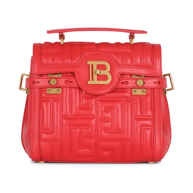 Quilted leather B-Buzz 23 bag Balmain