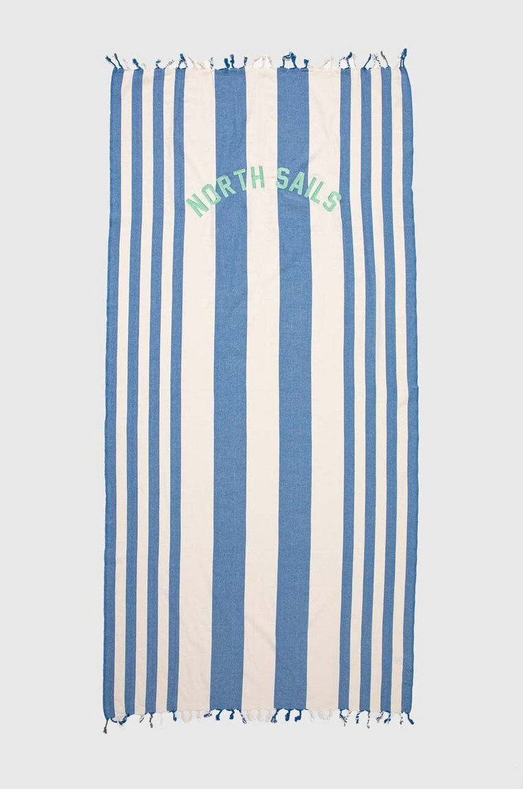 North Sails ręcznik bawełniany kolor niebieski 623270