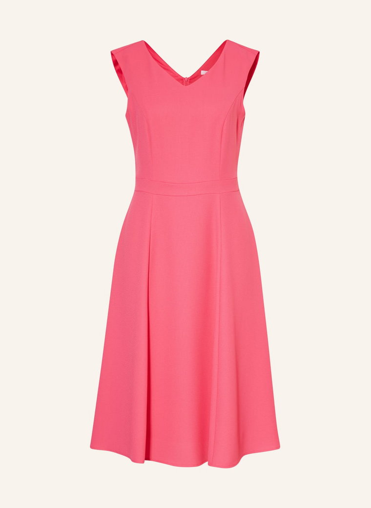 Betty&Co Sukienka Etui Z Wycięciami pink